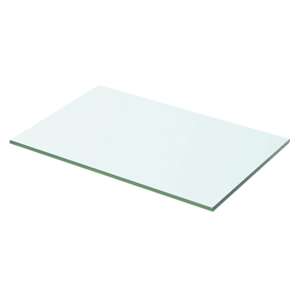 Pannello per mensola in vetro trasparente 50 x 25 cm 2702185/2