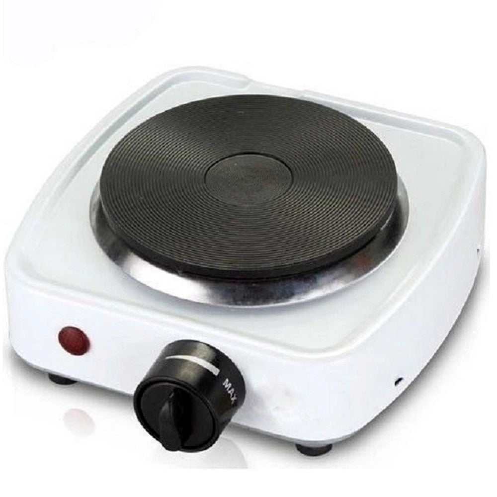Trade Shop - Piastra Fornello Fornellino Elettrico Viaggio Ufficio Campeggio 500 Watt -