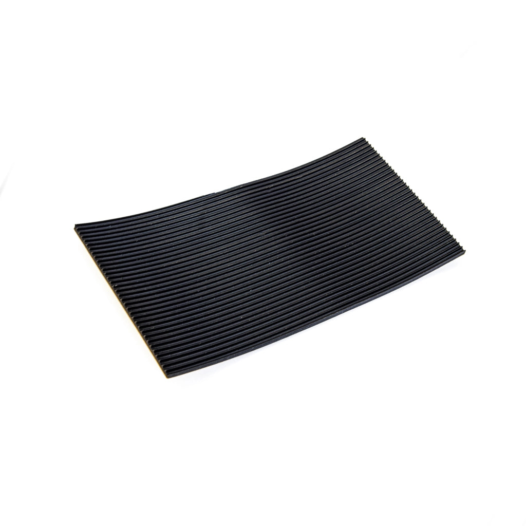 Antiscivolo antivibrazione in gomma 100x200 mm. spessore 2,5 mm. nero