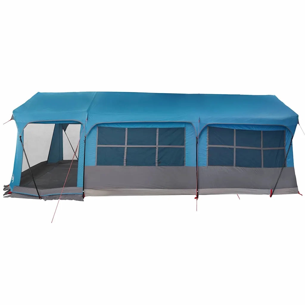 Tenda Familiare Blu e Grigio 620 x 322 x 240 cm Poliestere 4100698
