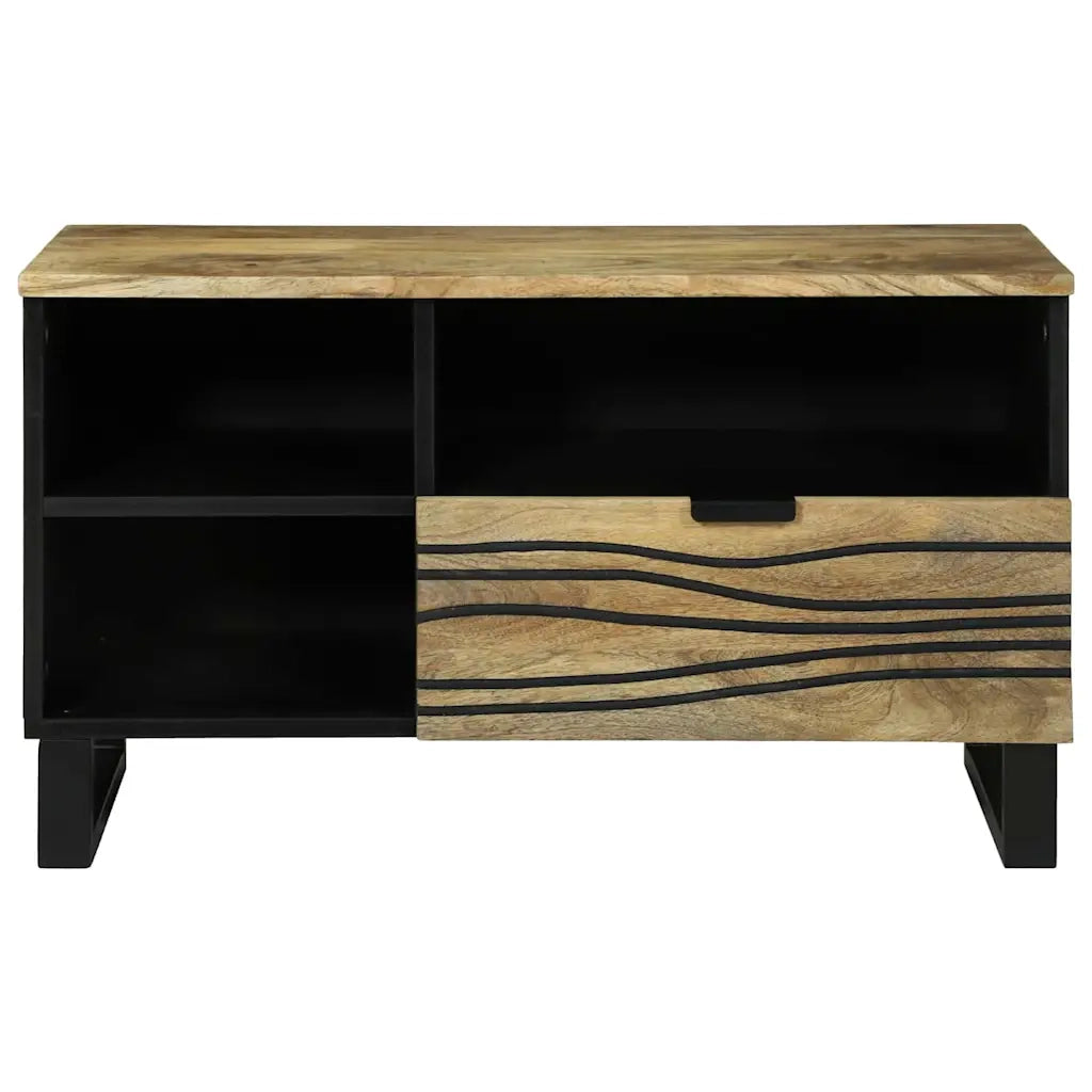 Mobile TV con cassetto-Credenza per TV Marrone 80 x 33 x 46 cm Legno multistrato