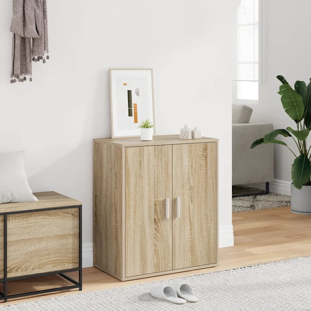 Scarpiera Rovere Sonoma 60x35x70 cm in Truciolato 808921