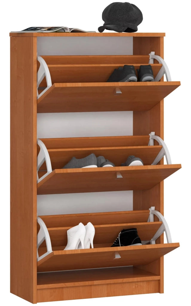 Scarpiera AKORD Ontano 60 cm 3 ante 60x28,5x113 cm