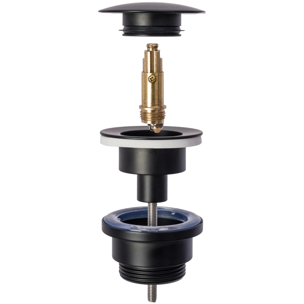 Tappo Per Lavabo Universale Klik-klak Rea Nero Black