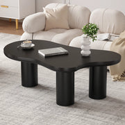 Tavolino da Caff¨¨ Forma Nuvola ¨C MINIMAL ¨C MDF, PVC, 107x66x40,5 cm