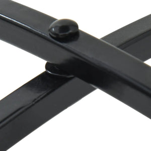 Set da Bistrot con Mosaico Terracotta e Bianco Ferro e Ceramica 3216356