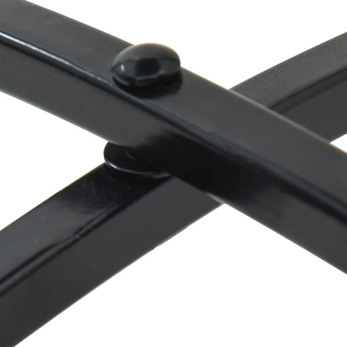 Set da Bistrot con Mosaico Terracotta e Bianco Ferro e Ceramica 3216356