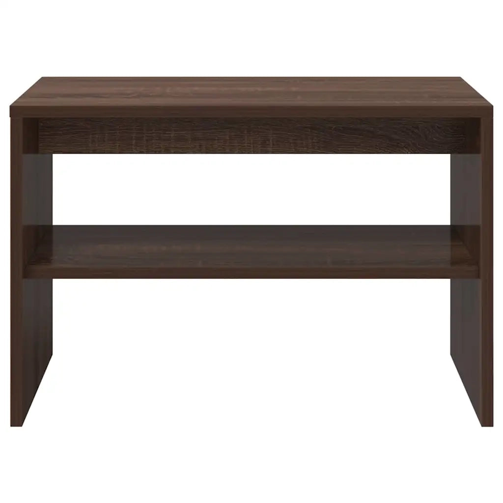 vidaXL Mobile Porta TV Rovere Marrone 60x40x40 cm Legno Multistrato