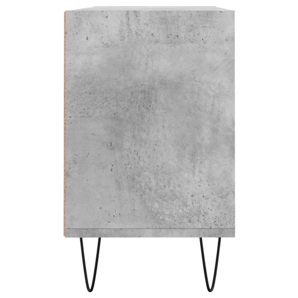 Mobile per TV Grigio Cemento 103,5x30x50 cm Legno Multistrato 826992