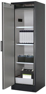 Armadio per stoccaggio batterie agli ioni di litio resistente al fuoco 90 minuti EN 14470-1 cm. 59,5x61,5x195,3h