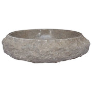 Lavandino-Lavello Grigio ?40x12 cm in Marmo 554569