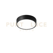 PLAFONIERA LED KLIO NERA IN ACRILICO E ALLUMINIO 36W 4600LM 4000K 21,2X21,2X5 CM.