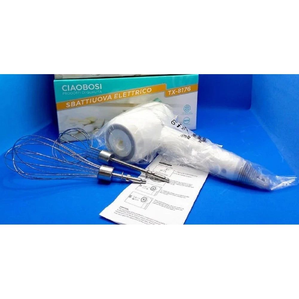 Trade Shop - Sbattiuova Sbattiuovo Panna Sbatti Uova Elettrico 20w Ricaricabile Usb Tx-8176 -