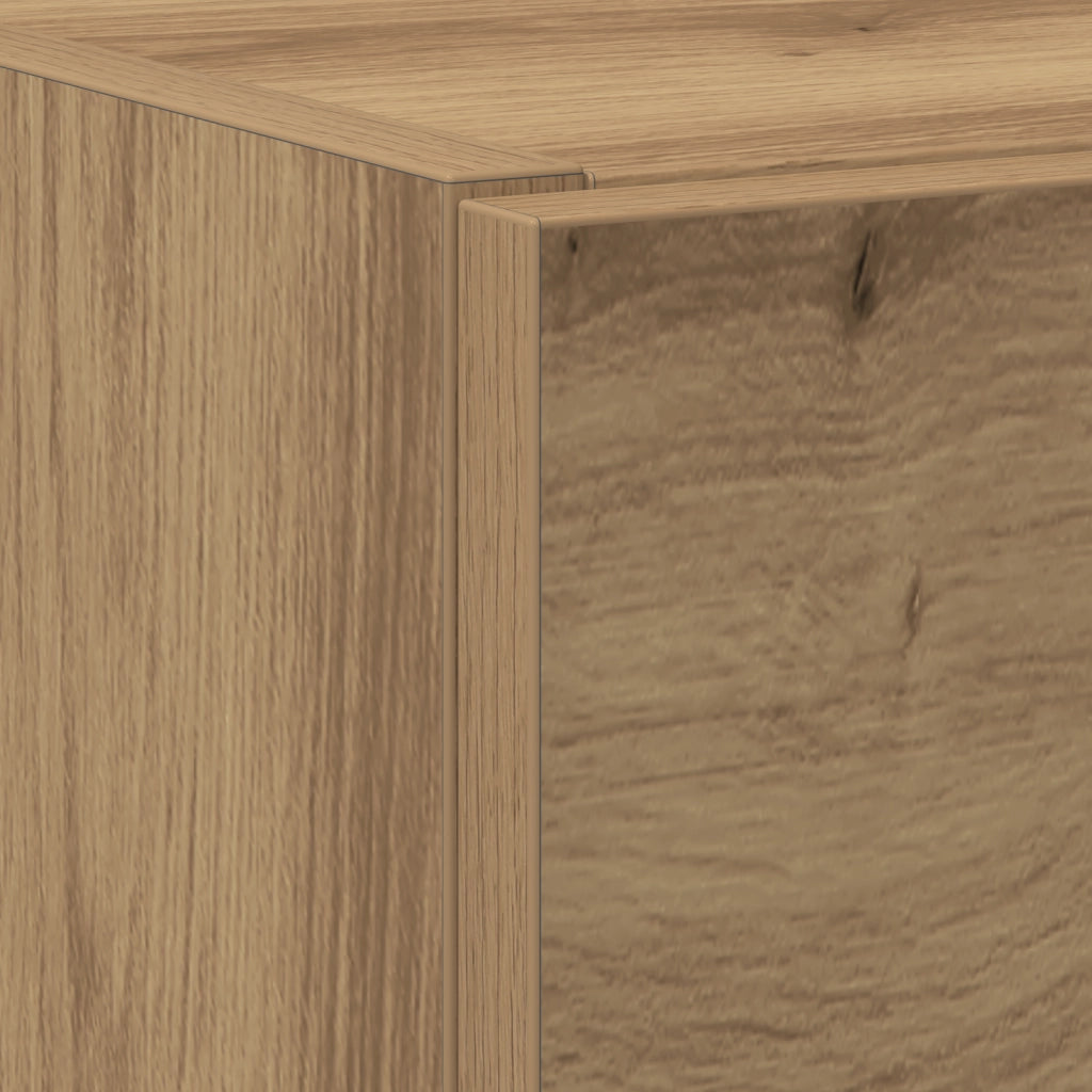 Mobile Lavabo Rovere Artigianale 40x37x59 cm Legno ingegnerizzato