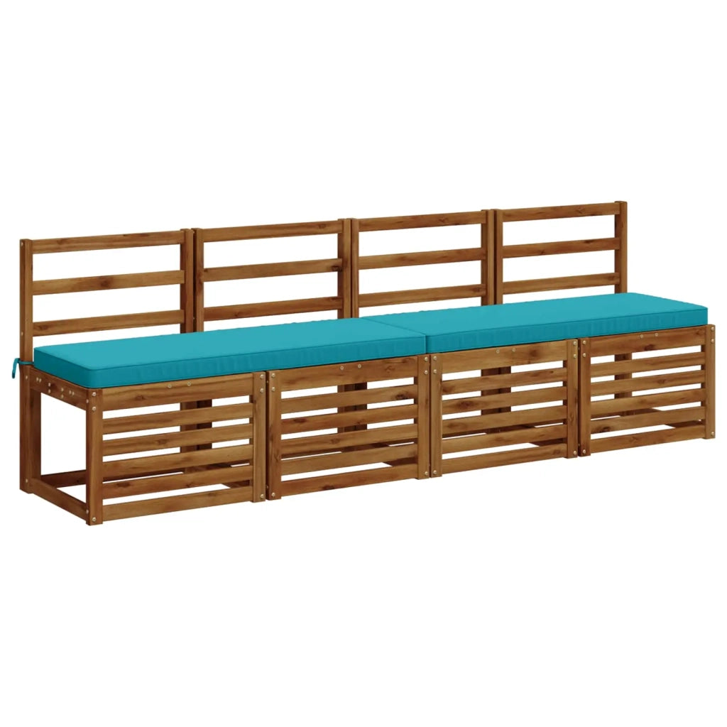 Cuscino per Panchina a 1 Pezzo VUGHT 100% Poliestere Turchese 951222