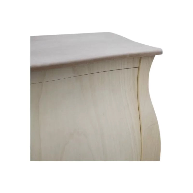 Madia credenza shabby legno nero/naturale l.120 p.54 h.94 (2146) - Mobili 2G