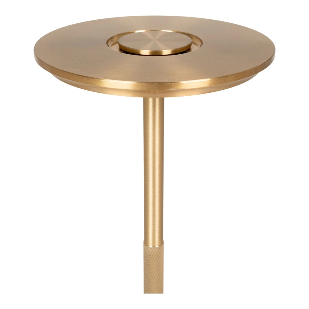 Lampada da Tavolo Lyneham, Ottone, Alluminio, 13x13x28,5 cm