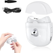 Nageltrattore automatico con illuminazione caricabile via USB - Trattore di unghie elettrico per bambini, anziani, adulti