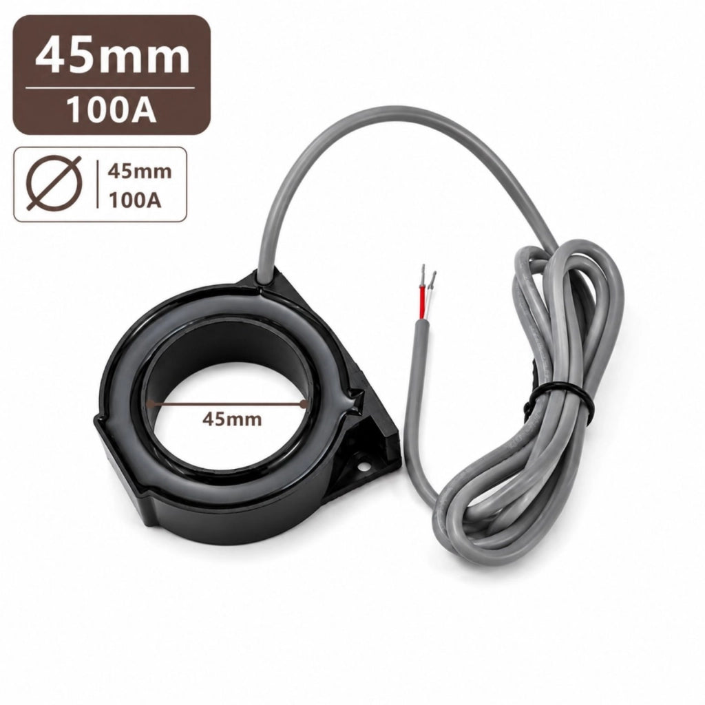 Toroide Esterno ZCT Residual Current Transformer, Diametro Disponibili 26 45 63 80 100 150 200mm (45mm 100A)