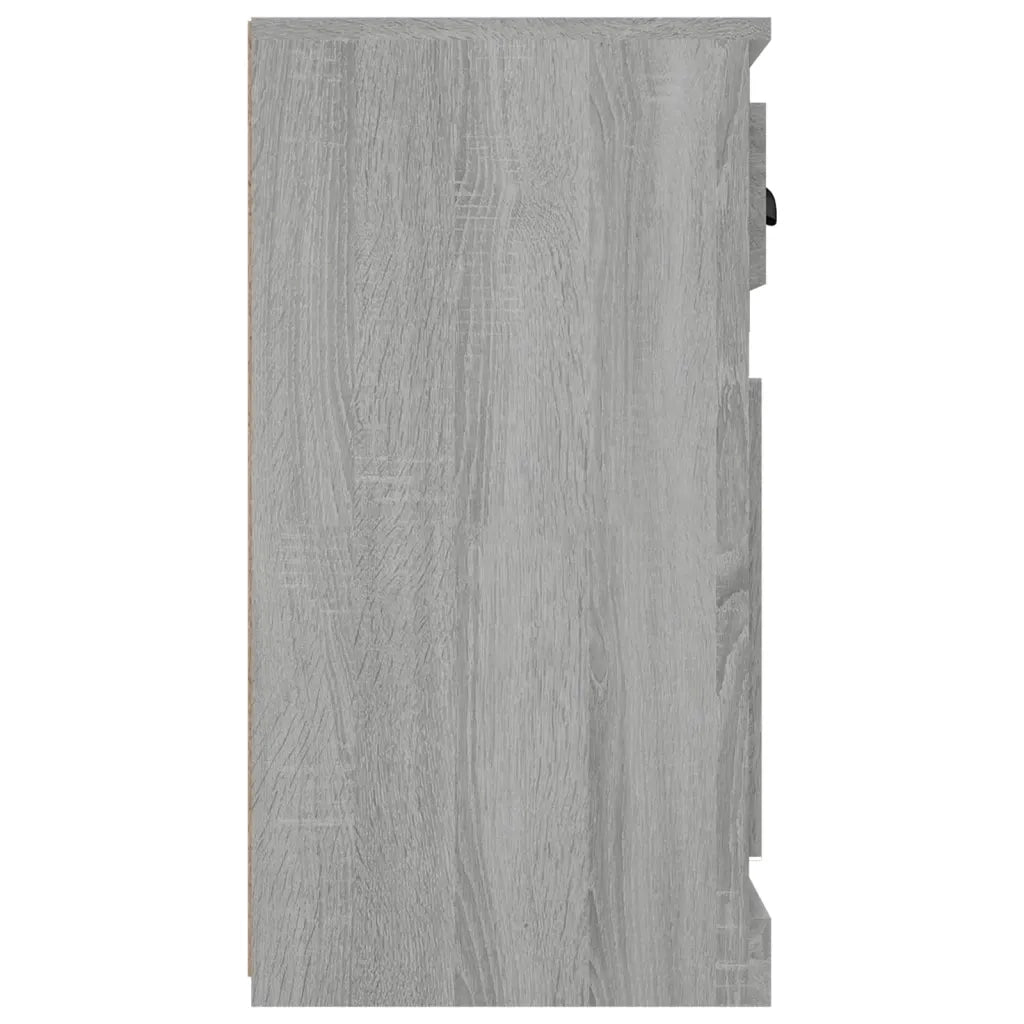 Credenza-Buffet-Armadio da cucina Grigio Sonoma 70x35,5x67,5 cm in Legno Multistrato 759038