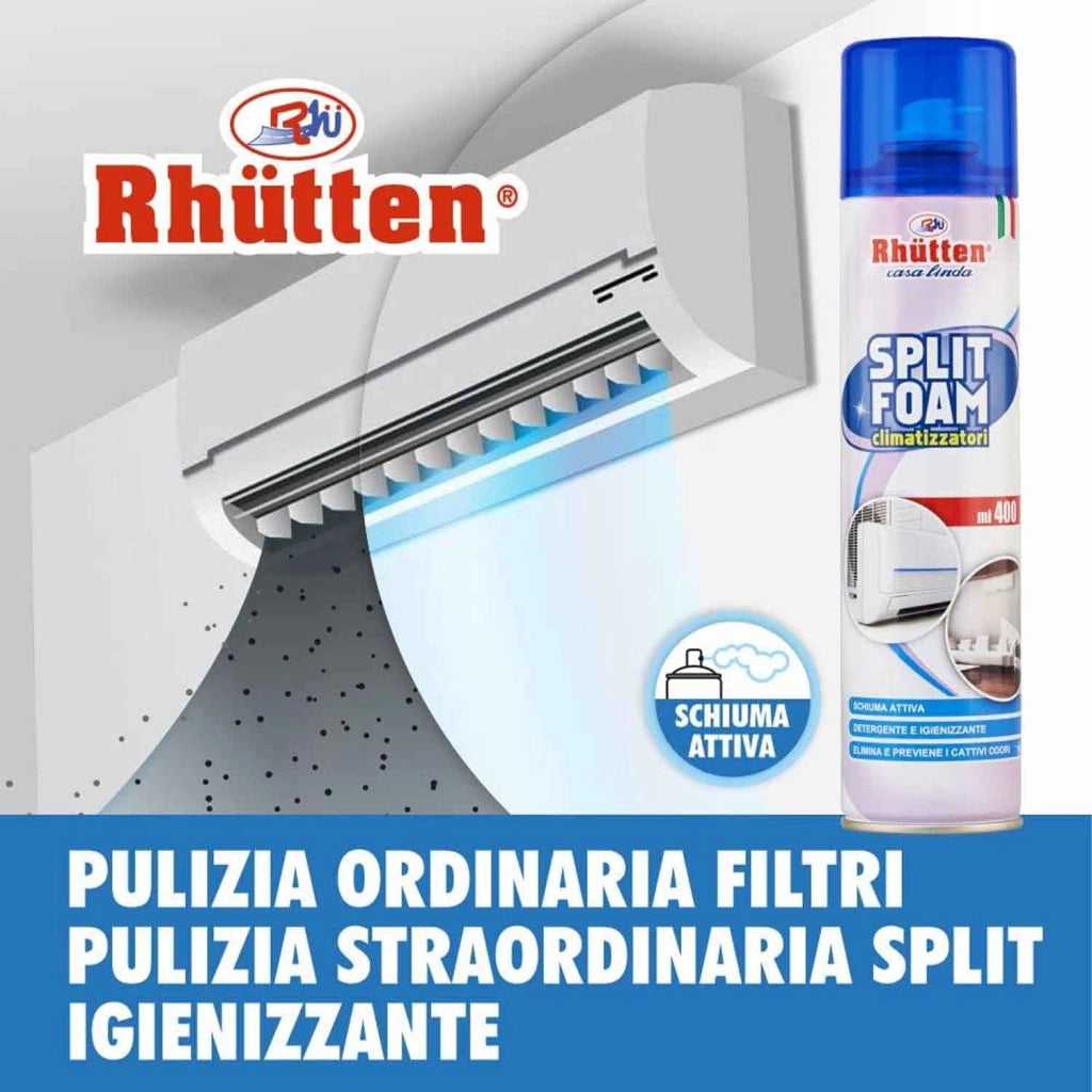 Rhutten Schiuma Igienizzante Split Clima 400 ml