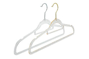 Set 5 Pezzi Stampelle Grucce Glitter 2 Colori Oro o Argento