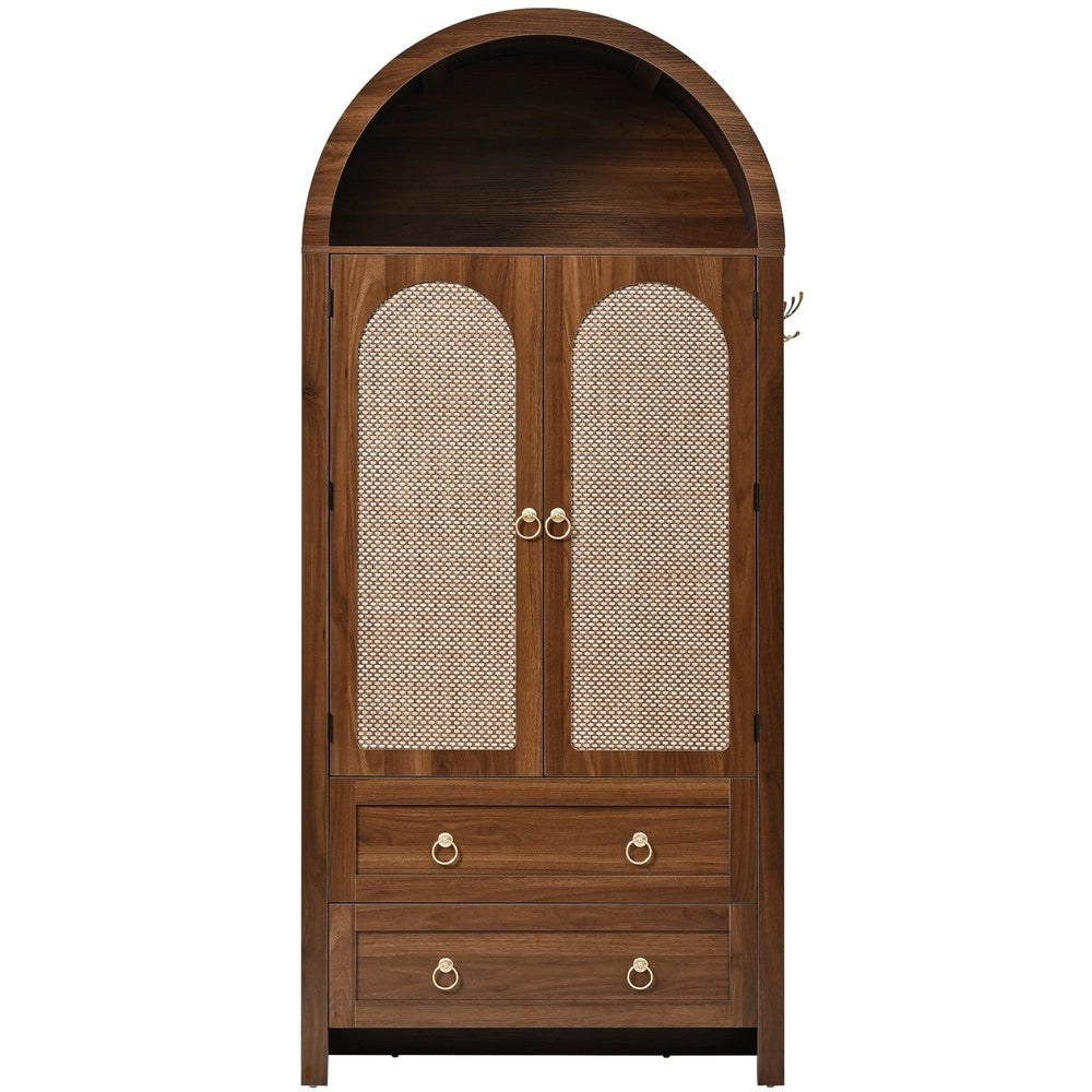 Credenza Vintage con Cassetti in Intreccio ¨C MINIMAL ¨C Soggiorno e Camera