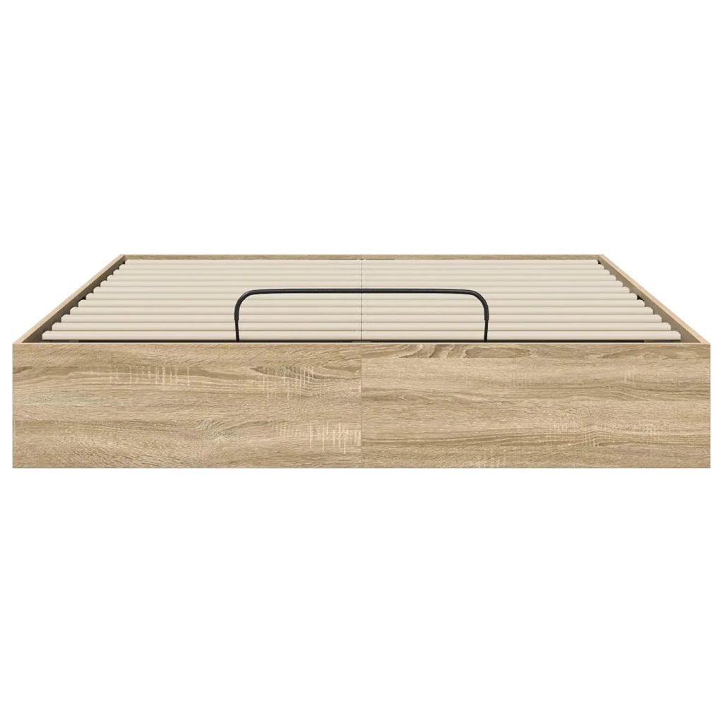 Letto ottomano Rovere Sonoma 193 x 120 x 25 cm Truciolare