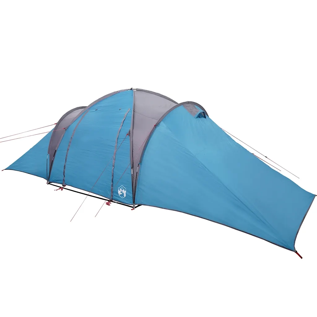 Tenda da Campeggio a Cupola per 4 Persone Blu Impermeabile 4009432