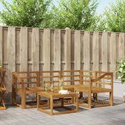 Set di divani da esterno 5 pcs Naturale