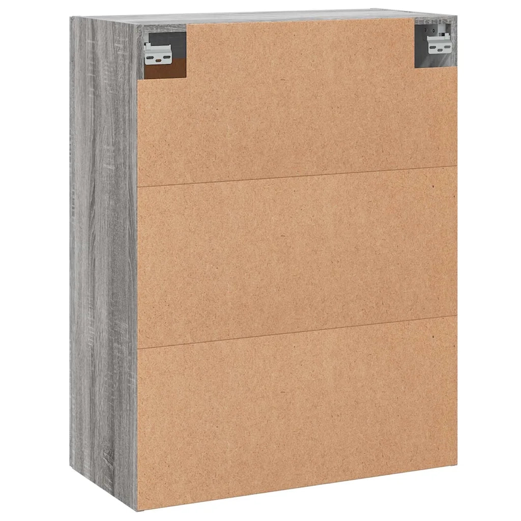 Armadietti a Parete 2 pz Grigio Sonoma in Legno Multistrato CFW8069407