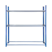 Scaffale Porta Pneumatici Portagomme 3 Ripiani Metallo Incastro Senza Bulloni