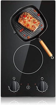 Induttore Cottura 2 Fiamme - Cottura Elettrica 2 Fiamma - Cottura 2 Fiamme - 2 Zona 30cm