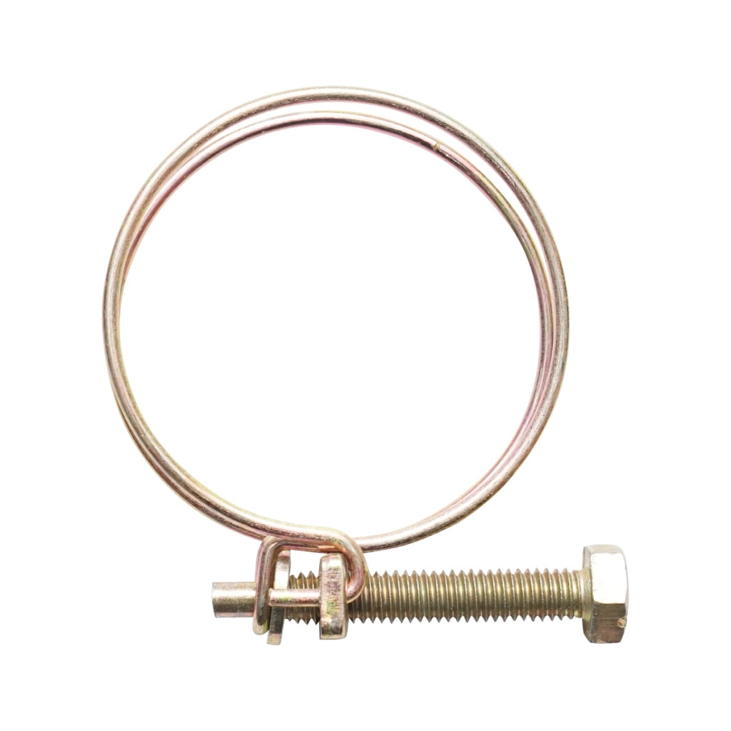 Fascetta stringicavo 40-45mm con vite M6x40mm per tubo flessibile Breckner Germany