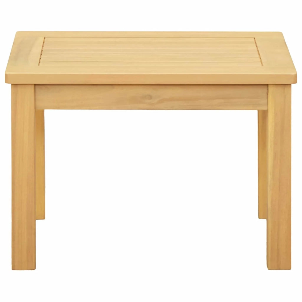 Tavolino da salotto Acacia chiaro 50 x 35 x 36 cm 42026782