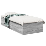 Letto singolo | Letto per adulti | Giroletto senza Materasso Rovere Sonoma 90x190 cm