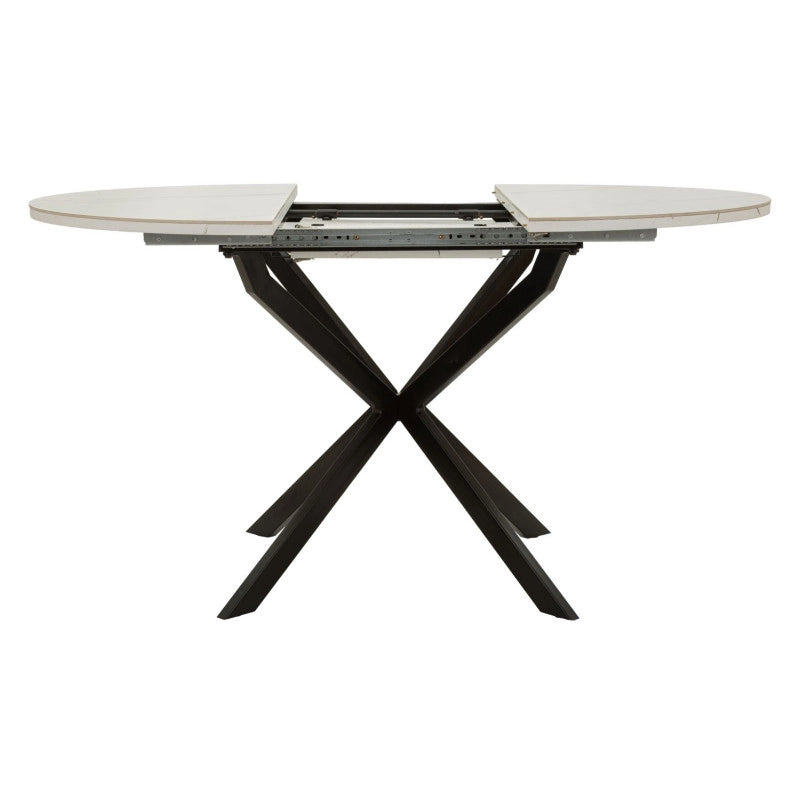 Tavolo Da Pranzo Allungabile Martin cm ø 100x78 (aperto cm 140x100x78)
