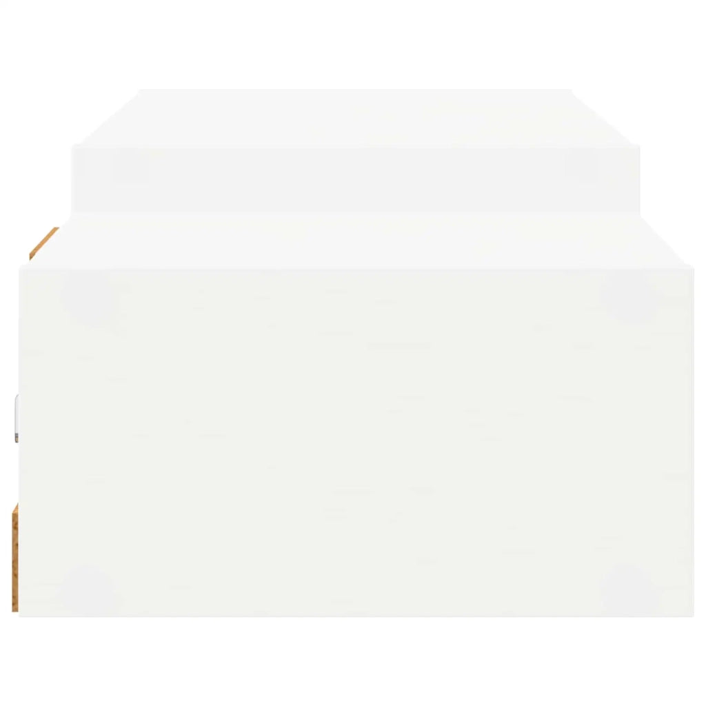 Mobile TV da Parete A parete Bianco 140 x 28 x 21 cm 8005997