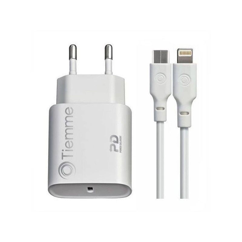 Caricabatterie 1 Usb-C Cavo Watt 20 3647 Tiemme