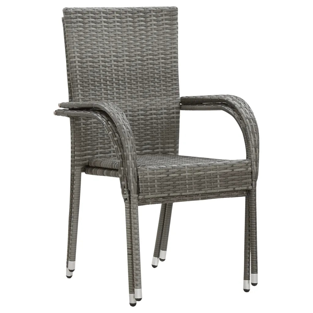 Set da Pranzo da Giardino 7 pz Grigio cod mxl 43671