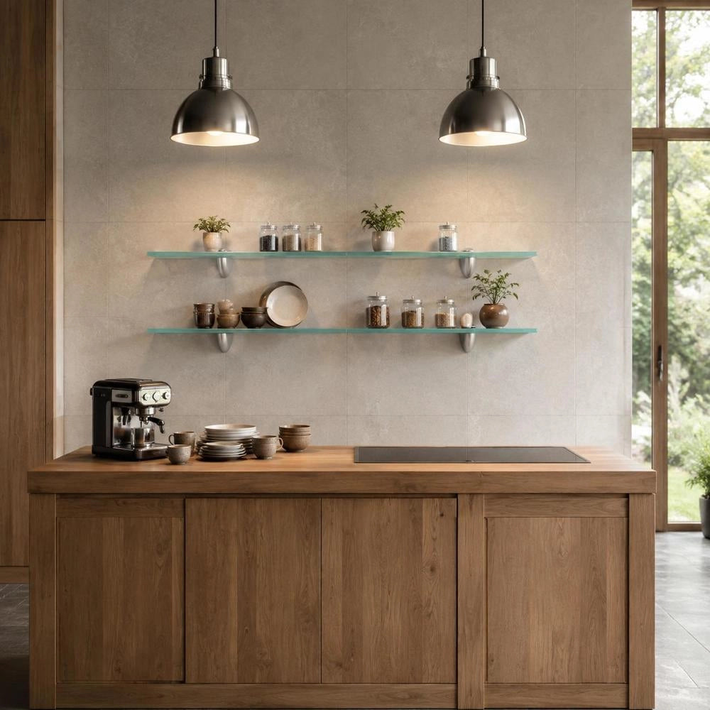 Floating Glass Shelf 40x10 Cm 8 Mm
