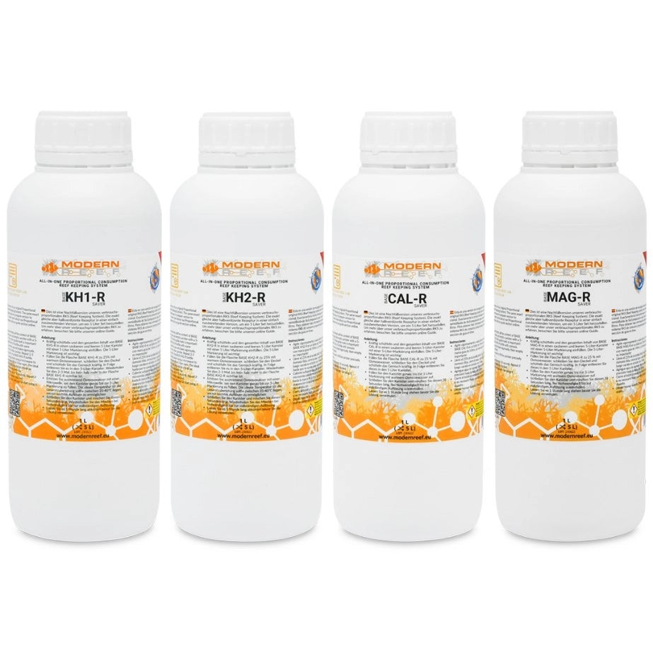 Modern Reef All-in-one Reef Keeping System Refill Saver Version 5x1L - metodo balling semi-diluito