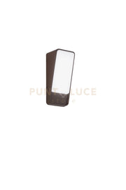 APPLIQUE LED COUPE BRONZO IN ALLUMINIO 14W 1950LM 3000K IP65 380X230X305MM