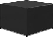 Copertura per mobili da giardino impermeabile - Panno di protezione premium - Tessuto Oxford 420D - Resistente ai raggi UV - Impermeabile - 125x125x71 cm - Copertura per mobili da giardino