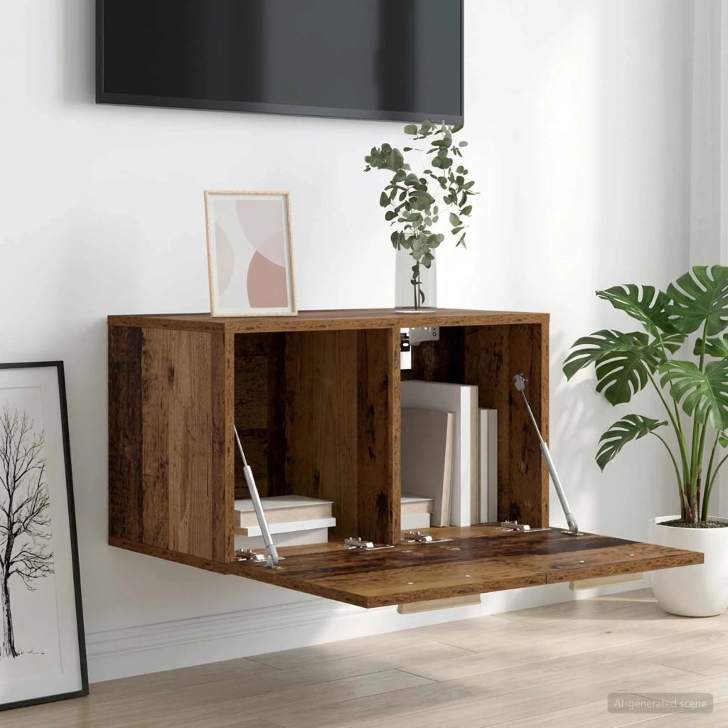 Armadietto a muro Legno antico 60 x 36,5 x 35 cm 8009801