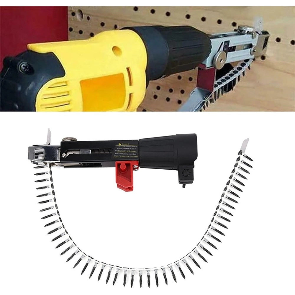 Trade Shop - Sparachiodi Automatica A Catena Pistola A Vite Adattatore In Lega Di Alluminio -