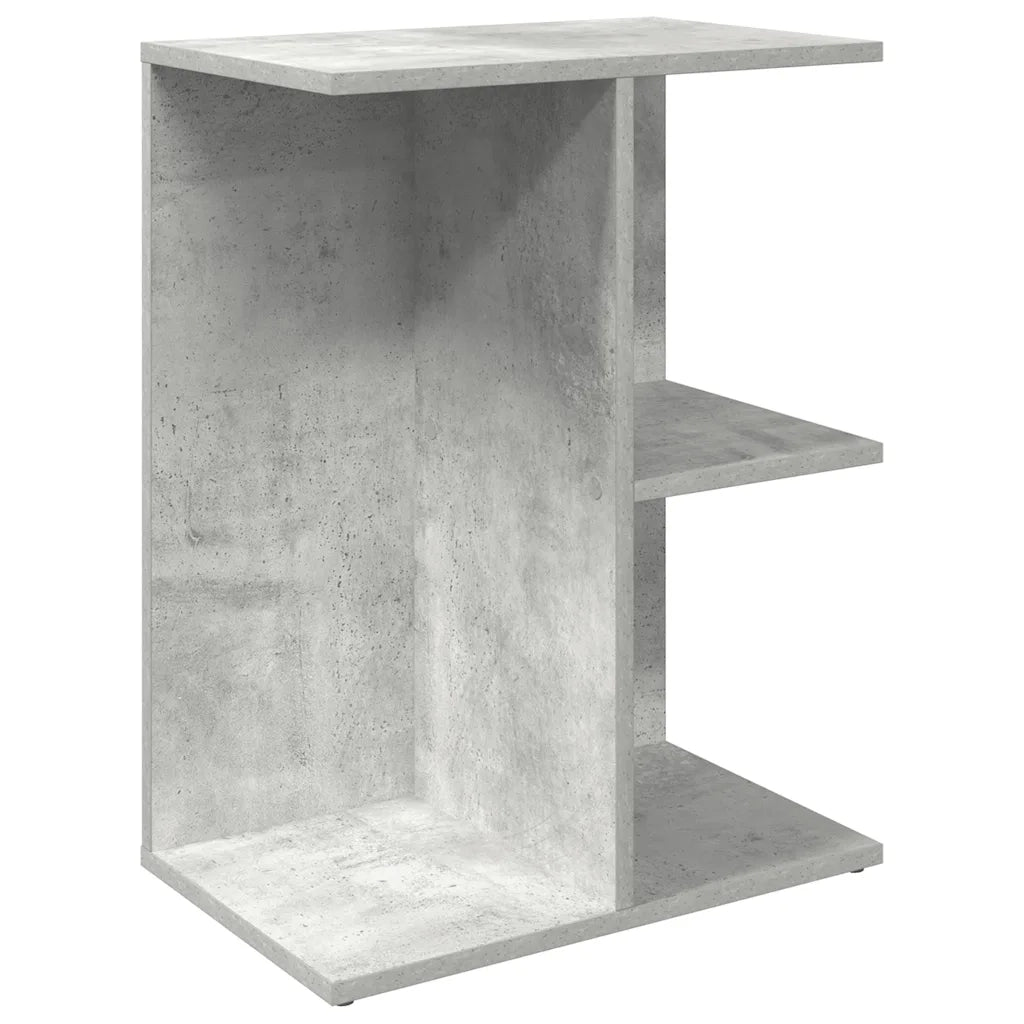 Comodini 2 pz Grigio Cemento 46,5x29x61 cm in Legno Multistrato 858657