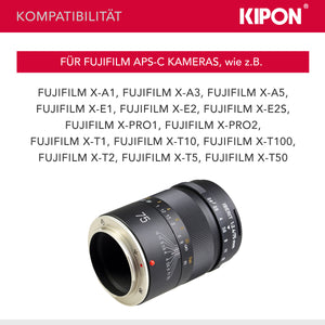 Kipon Iberit 75/2,4 full frame Fuji X