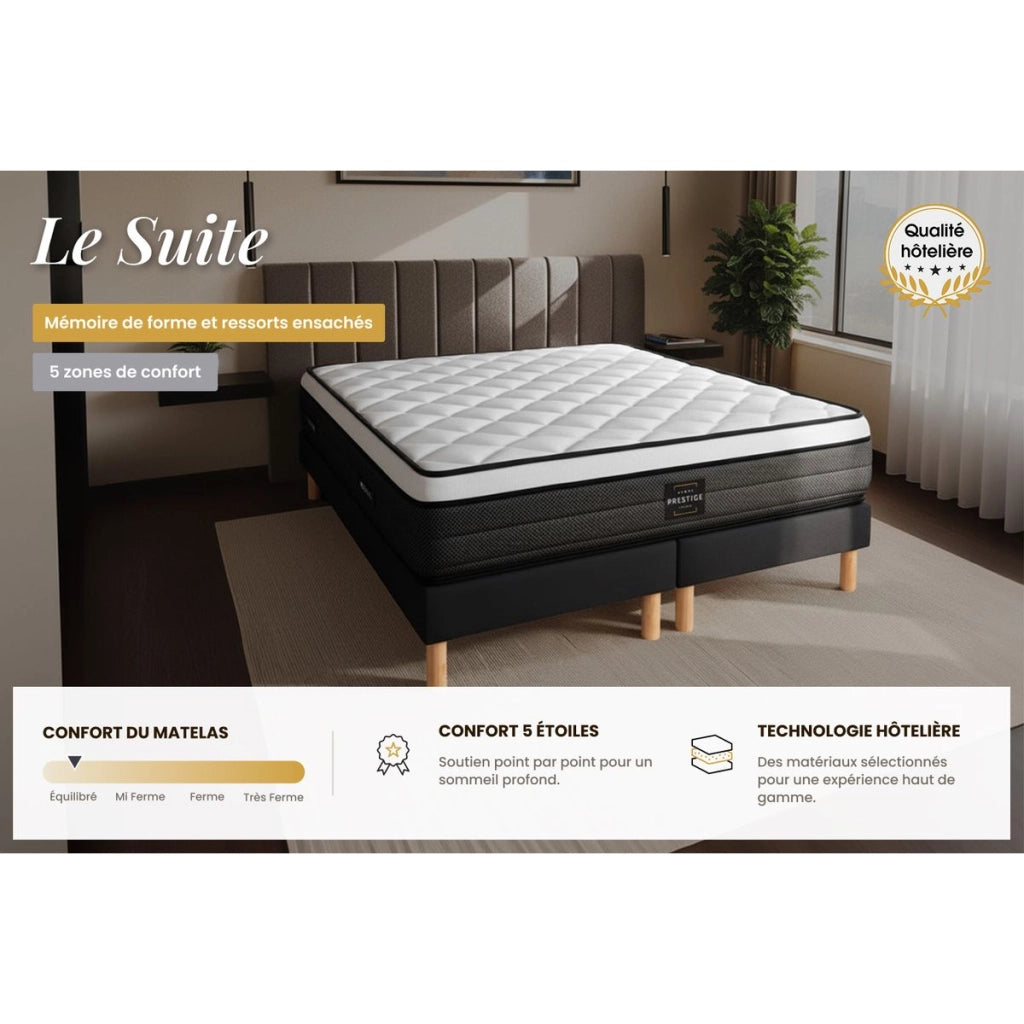 Set materasso e base 120x200 cm - Suite