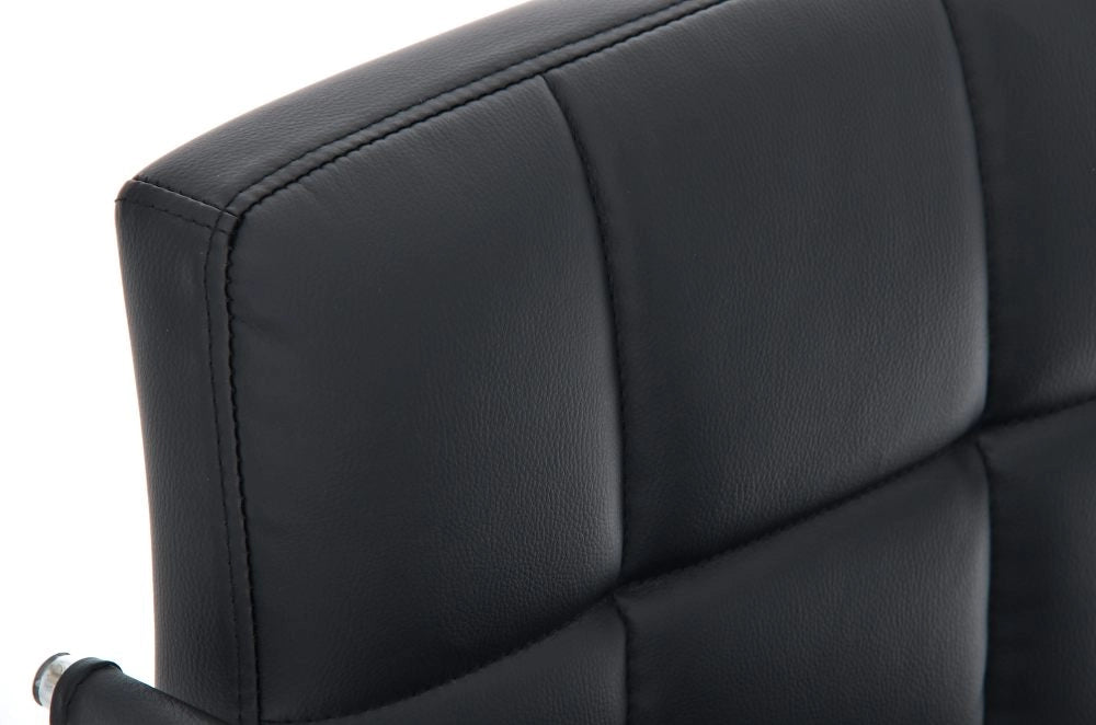 Sedia da ufficio LUCY in similpelle nero